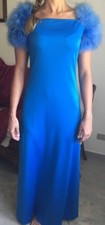 Vestito da sera azzurro