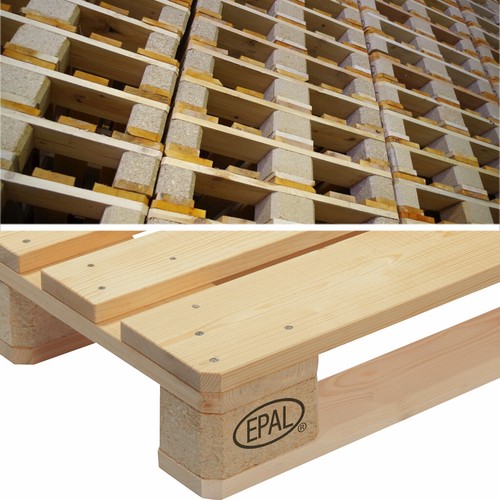 Euro pallet 120x80 - pallet, cm