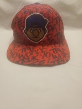 Trukfit Hat All Over Red Print  Adjustable Snapback L'il Wayne Streetwear