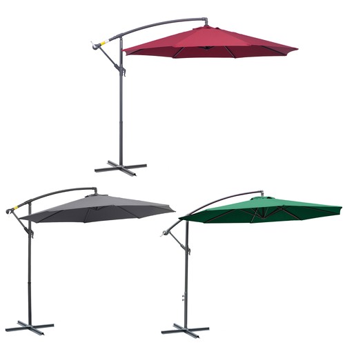 Outsunny ombrellone 3x2 - 3x2.5, m