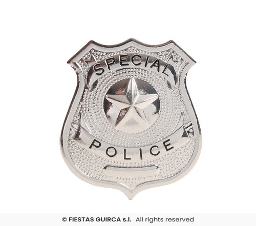 Distintivo polizia spilla - polizia, in