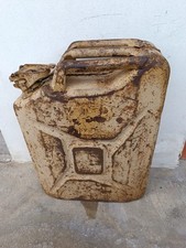 Tanica Inglese Bellica marcata 1943, colore sabbia