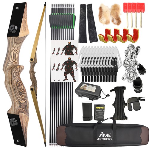 Takedown longbow 20 50lbs - 60",