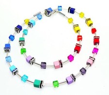 Collana collier cubo ematite