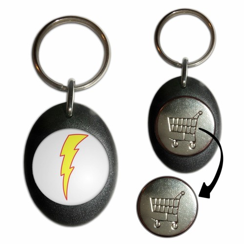 Lightning bolt white plastic - lightning,