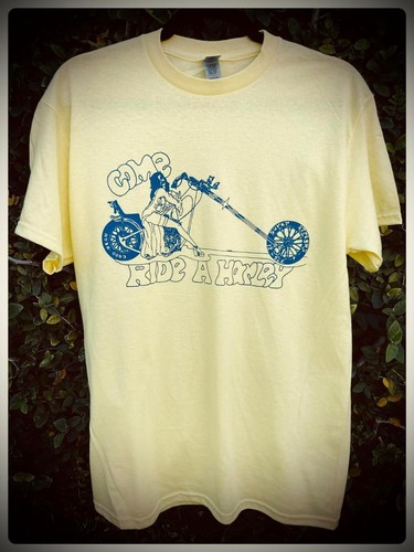 Come ride harley giallo - ride, a