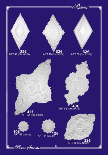 Stucchi decorativi ornamenti - decorativi,
