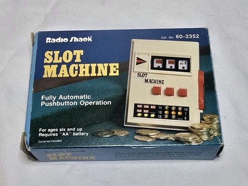 Vintage radio shack slot - vintage,