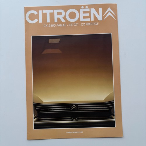 Brochure catalogue citroën - brochure,