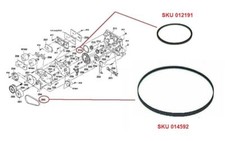 Kit meccanismo nastro cinghia