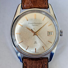 GIRARD PERREGAUX-"GYROMATIC"-39 JEWELS-TUTTO ACCIAIO-CASSA A VITE-TUTTO FIRMATO