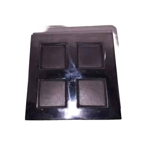 Piatto quadrati argento - piatto,