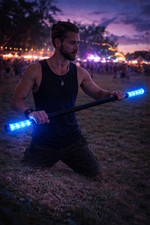 Staff luminoso LED per danza