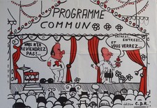Manifesto PROGRAMMA COMUNE Partito Comunista Socialista Mitterrand Marchais 1130