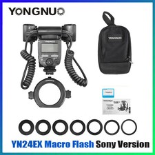 YONGNUO YN24EX E-TTL Twin Lite Macro Flash Speedlite Light for Sony Camera DSLR