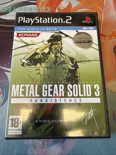 Metal gear solid subsistence - gear,