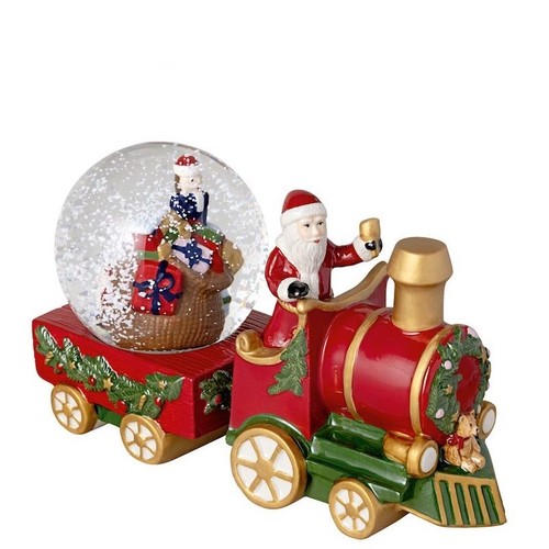 Snow globe train - train, christmas