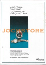Pubblicità Orologi Bulova