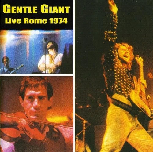 Gentle giant live rome - giant,