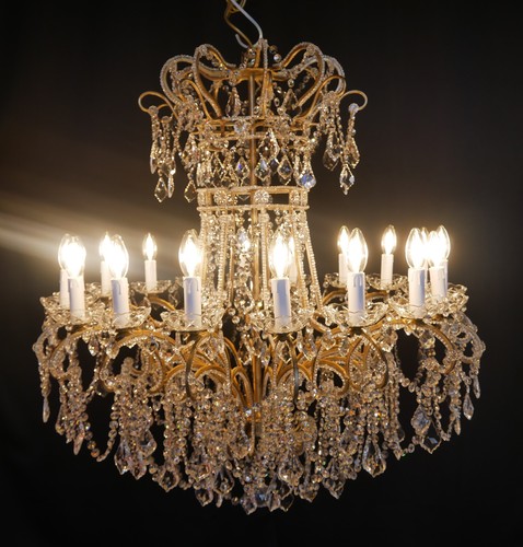 Lampadario luci cristallo - lampadario,