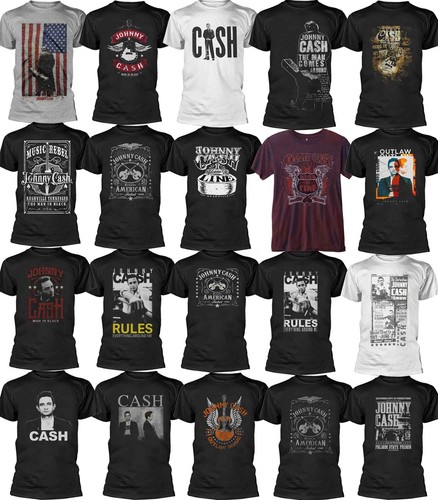 Shirt ufficiale johnny cash - t-shirt,