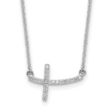 Collana in oro bianco 14 kt