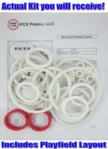 Kit anelli gomma flipper - kit, in