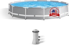 Piscina Redonda Con Marco De