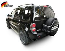 Copriruota di scorta nero con foro per Jeep Cherokee (KJ) copriruota