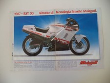 advertising Pubblicità 1987 MOTO MALAGUTI RST 50