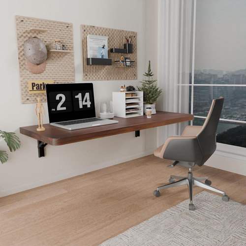 Pine wood wall mounted folding - pine,
