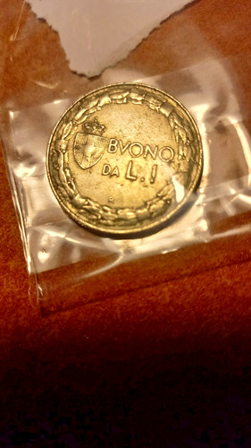 Buono lira 1928 regno - lira,