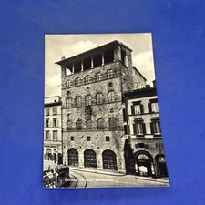 FIRENZE PALAZZO DAVANZATI - Cartolina Bianco e nero
