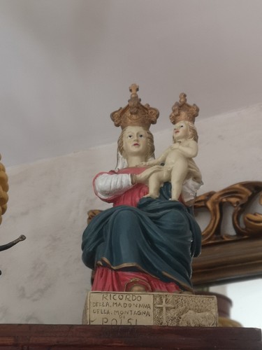 Statua madonna polsi - madonna, di