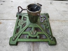 SUPPORTO Base GHISA Albero di Natale REGOLABILE UNIVERSALE antico Vintage