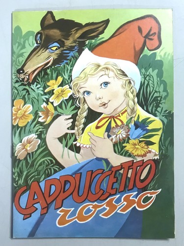 Cappuccetto rosso fiaba lucchi - rosso,