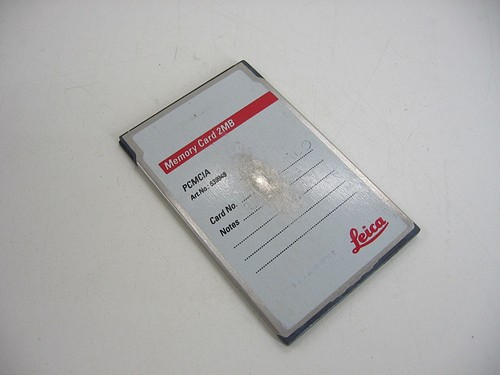 Leica pcmcia scheda - pcmcia, memoria