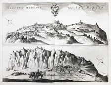 San Marino Città Incisione