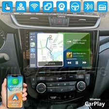 AUTORADIO 2DIN 32G ANDROID 13 CARPLAY RDS SWC TELECAMERA PER NISSAN QASHQAI J11