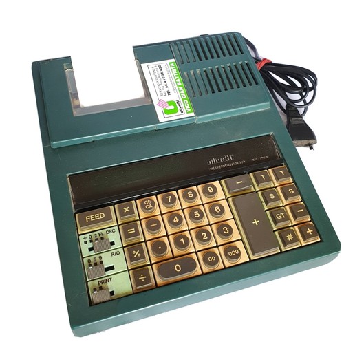 Calcolatrice olivetti con - calcolatrice,