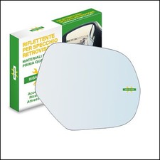 Vetro Specchio Retrovisore Cromato Lato Dx-Passeggero Per Mitsubishi L200 dal 20