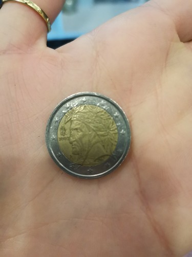 Moneta euro dante alighieri - euro,