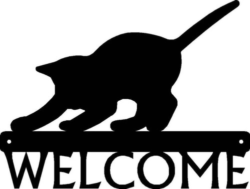 Insegna benvenuto cat - #20,