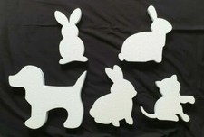 Forme animali in polistirolo