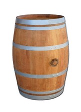Botte in legno, botte, tavolo alto, botte in rovere, botte per vino, barrique 225 L molata oliata