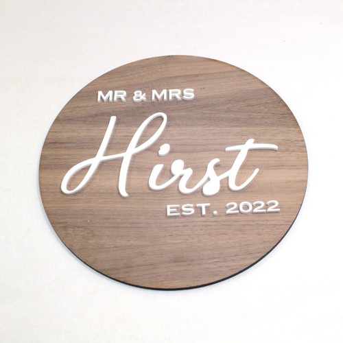 Insegna matrimonio legno - insegna,