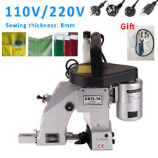 Macchina da Cucire Elettrica Portatile GK26-1A Guarnizione Imballaggio per Cuciture Sacchetti Tessuto