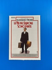 LE VIE DEL SIGNORE SONO FINITE TROISI MINI LOCANDINA CIAK CARTOLINA FILM CINEMA