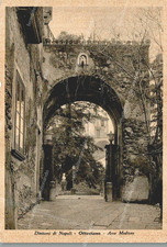 dn407 cartolina dintorni di napoli ottaviano arco mediceo