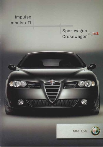 Brochure alfa romeo 156 - brochure,